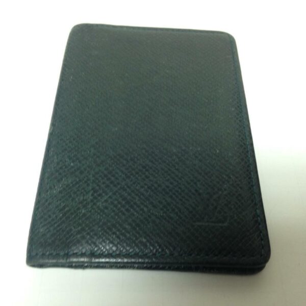 Louis Vuitton Dark Green Taiga Leather Credit-Card Case 3in x 4.5in (#2)