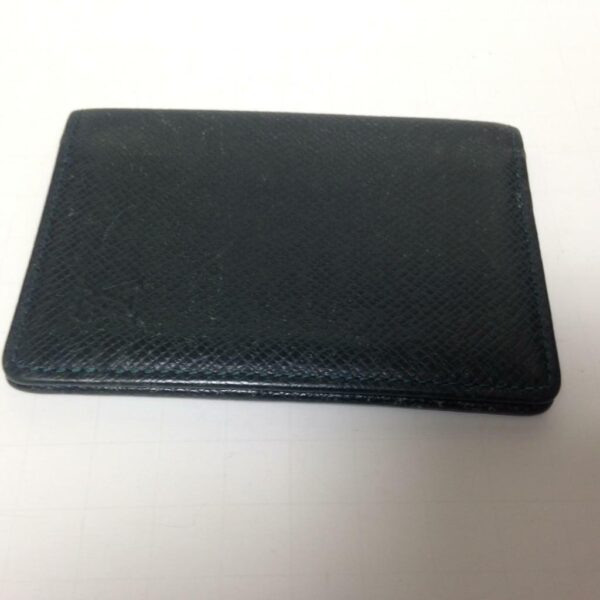 Louis Vuitton Dark Green Taiga Leather Credit-Card Case 3in x 4.5in (#2)