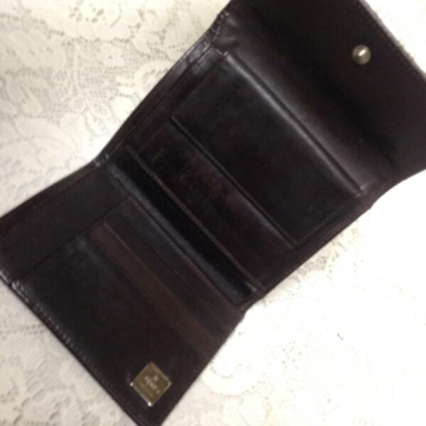 Authentic Fendi Zucca Pattern Trifold Compact Wallet ( 5inx4in)