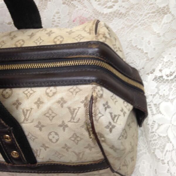 Louis Vuitton, Mini Lin Beige Josephine GM Handbag-Crossbody VI0012