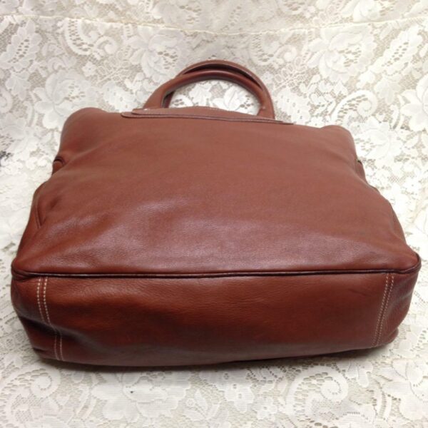 Celine Brown Leather Large Shoulder-Hand Bag-Tote 13in x 13in x 5in