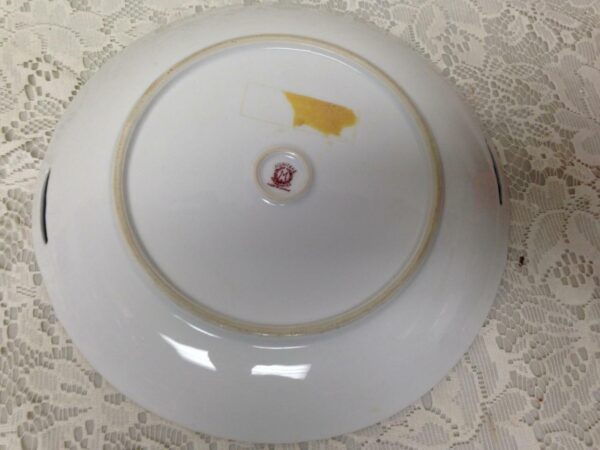 1920s Japan, Noritake-Moriyama, Variant, Gaudy Blue Willow 10in Serving Plate