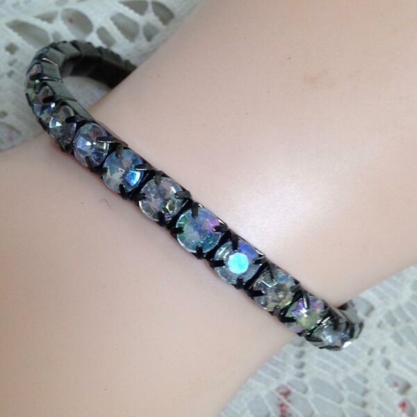 3pc Multi-color Rhinestone Bracelet