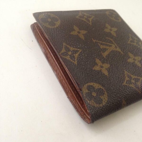 Authentic Louis Vuitton Brown Mono Mens Wallet 4in x 4in (CA0976)