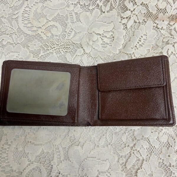 Vintage, Authentic Louis Vuitton Famier Ebene Mens Credit Wallet 5in x 4in