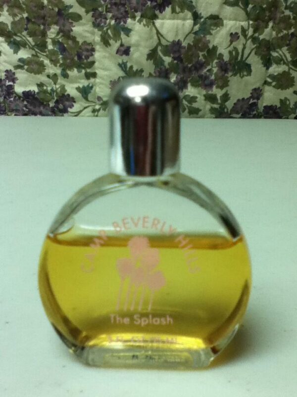 Beautiful, The Splash, Camp Beverly Hills Perfume Bottle With Contents