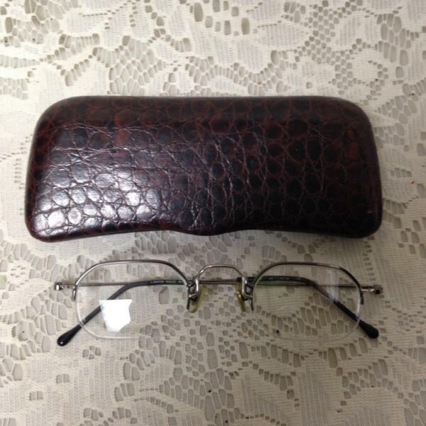 Lanvin, France, Bif-focal, Reading Eye Glasses Frame with Case