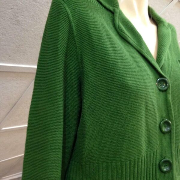 Jones of New York Collection Green Sweater Cardigan (L)