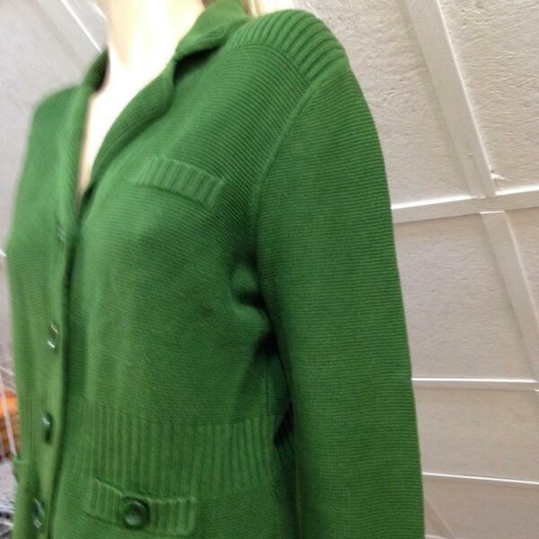 Jones of New York Collection Green Sweater Cardigan (L)