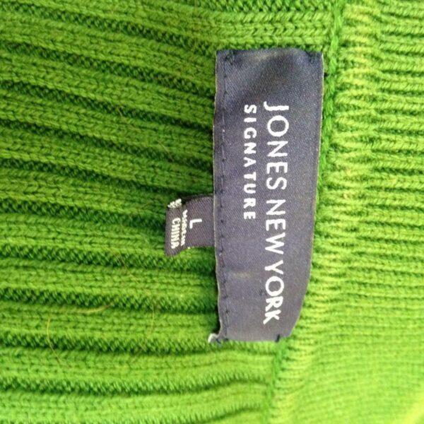 Jones of New York Collection Green Sweater Cardigan (L)