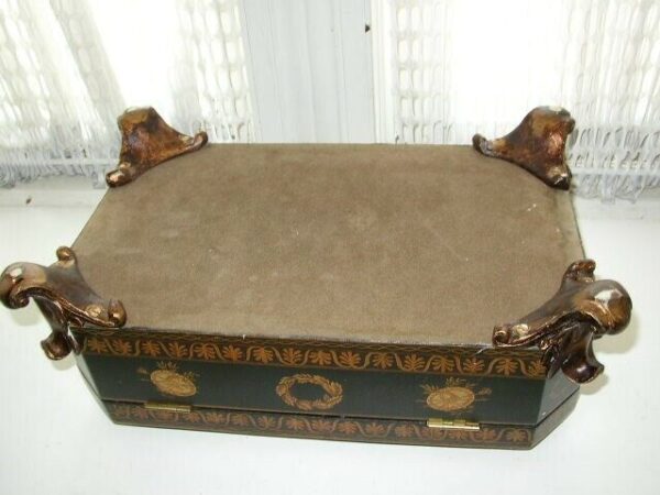 Fabulous, Large, Heavy, Document, Gold Coins, Treasure or Jewelry Casket