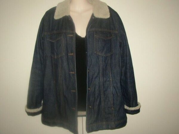 Fabulous, Gap Denim-Fleece Jacket (L)