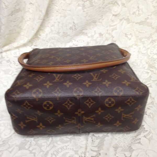 Louis Vuitton Brown Mono Coated Canvas GM Looping Shoulder Bag12.5in x 11in x4in