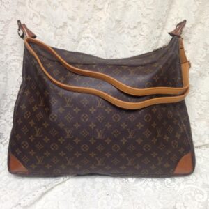 Louis Vuitton Brown Mono Large Boulogne 50 Business- Travel Shoulder Bag 20inx14