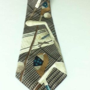 Woodward, 60in x 4in Golf Neck Tie