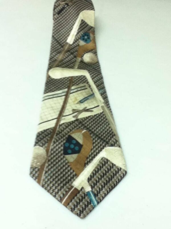 Woodward, 60in x 4in Golf Neck Tie