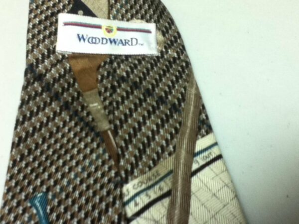 Woodward, 60in x 4in Golf Neck Tie