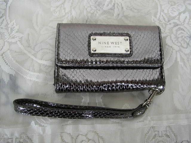 Beautiful, Nine West Wristlet Purse -Wallet with Cell Phone Case