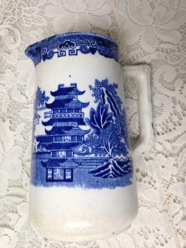 Vintage, Rare, Celebrate, England, Blue Willow 6.5in x 5in