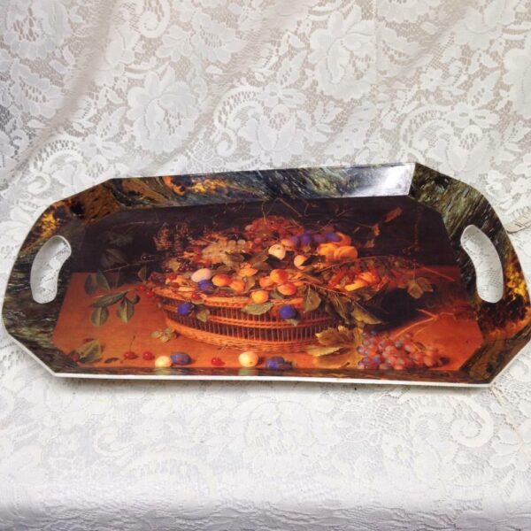 Vintage, Rectangular Fruit Tray 18.5in x 12in