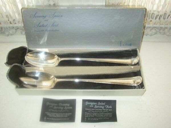 Exquisite, Gerity Serving Set,1740 Museum Repro in Box