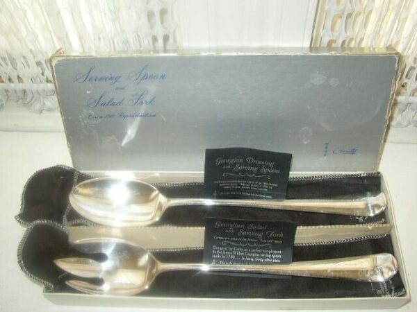 Exquisite, Gerity Serving Set,1740 Museum Repro in Box