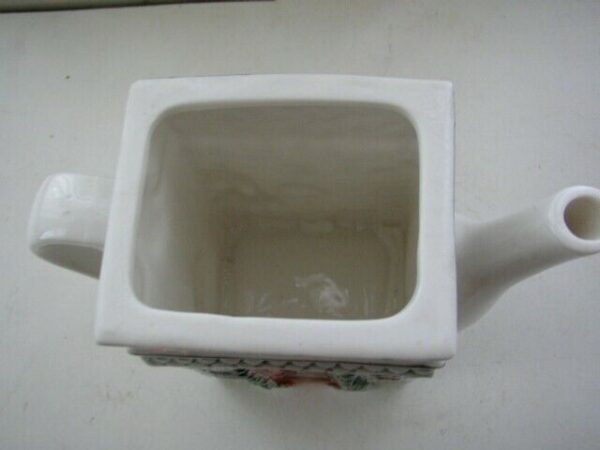 Beautiful, Rare, Antique Shop Figural Teapot