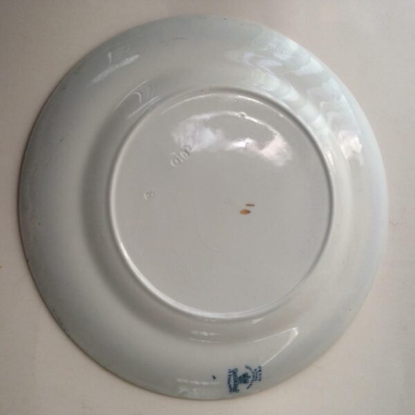 Woods & Son, Pekin Royal Gaudy Blue Willow 9in Dinner Plate