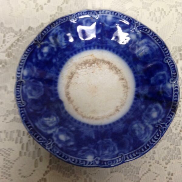 Vintage, Rare, Flow Blue Cup and Saucer