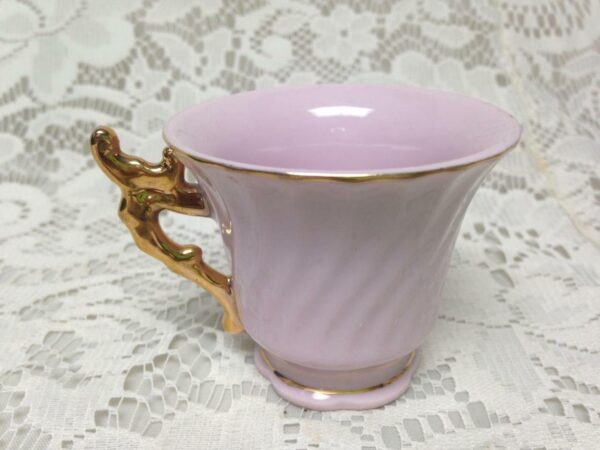 Vintage, Pink Roses Cup and Saucer