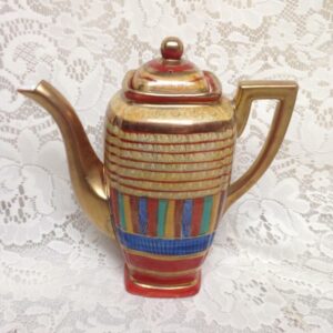 Art Deco, Elegant, Stunning, Good Quality Pagoda Teapot