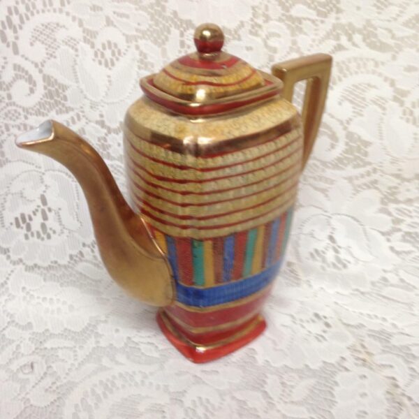 Art Deco, Elegant, Stunning, Good Quality Pagoda Teapot