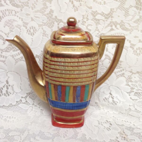 Art Deco, Elegant, Stunning, Good Quality Pagoda Teapot