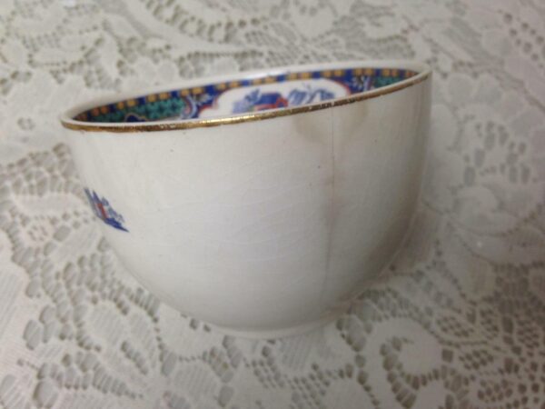 Vintage, Rare, England,Variant, Gaudy Blue Willow Cup and Saucer (d)