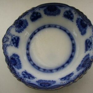 Antique, English, Grindley Baltic Flow Blue Soup Tureen Bowl (No lid)