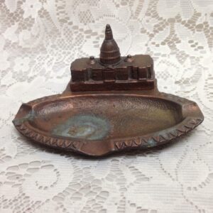 Vintage, The Capitol, Washington DC Ash Tray Souvenir 5.5in x 4inx 3inH