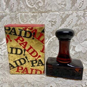 1970s Avon Spicy After Shave Stamp Decanter 4floz (NIB)