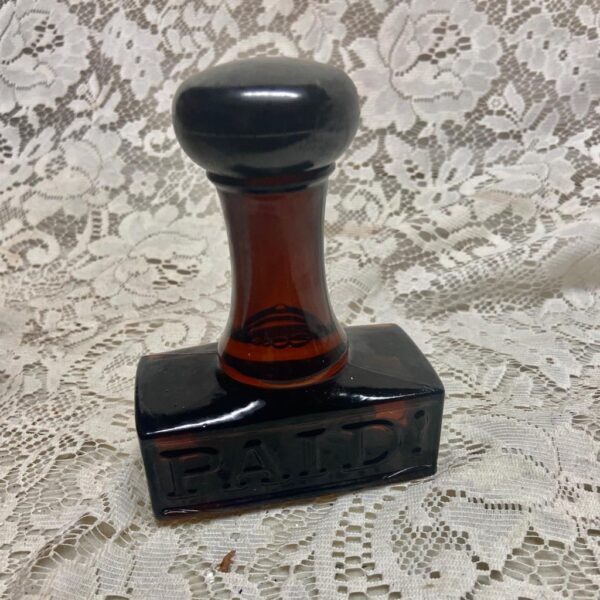 1970s Avon Spicy After Shave Stamp Decanter 4floz (NIB)