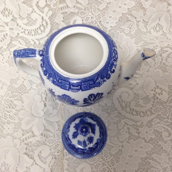 Vintage, Allerton, Blue Willow 6pc Tea and Dinner Set for 1