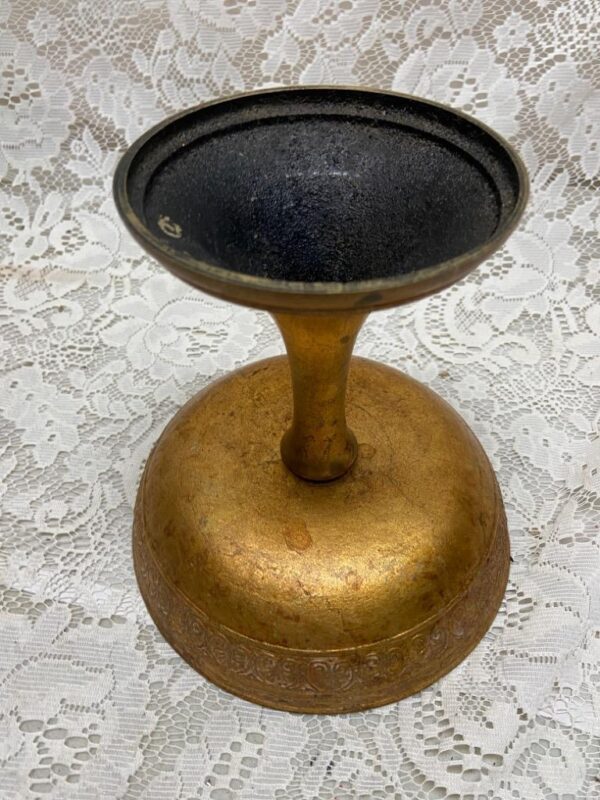 Vintage, Brass Compote 7in x 7in D