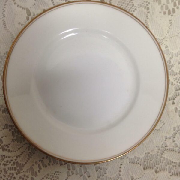 Favorite, Hutschenreuther, Bavaria White-Gold Trio Plates