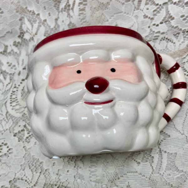 Vintage, Christmas Santa Mug or Planter