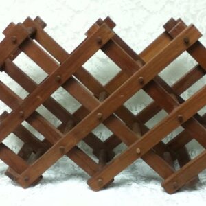 Vintage, Large, Heavy Duty, 26in x 18in x 9in Wooden Wine Rack or Bottle Holders