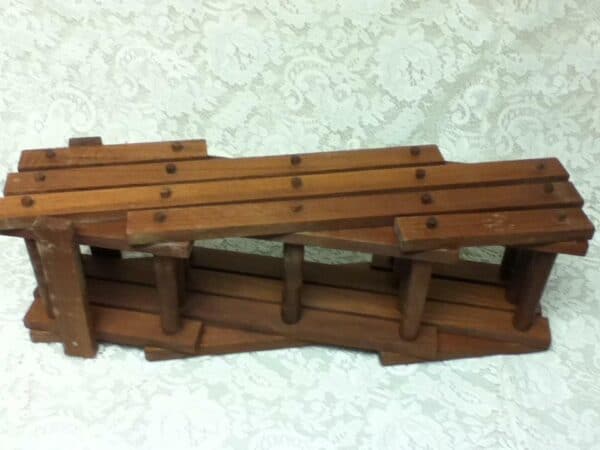 Vintage, Large, Heavy Duty, 26in x 18in x 9in Wooden Wine Rack or Bottle Holders