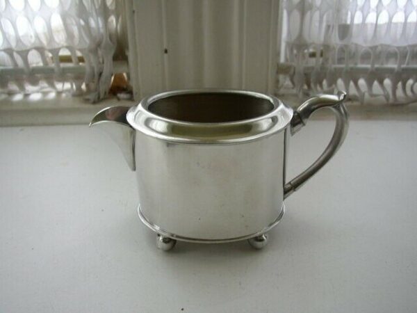 Vintage Steiff Pewter ATA Presentation Coffee -Tea Set (2)