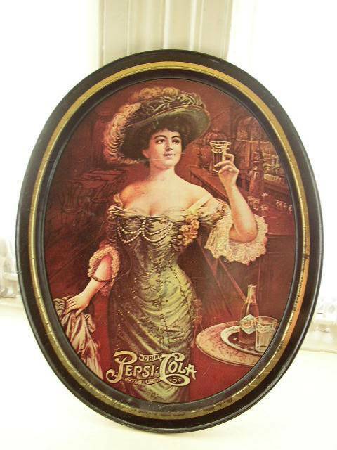 Vintage, Pepsi Cola Advertising Tray 15in x 12in