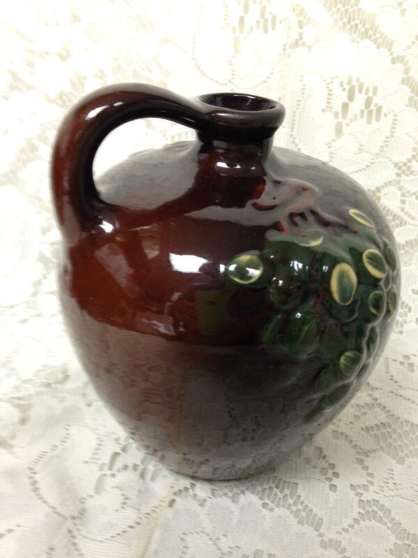 Vintage, Rare, Weller Louelsa Art Pottery Wine Jug no. 27 - 6in H x 5in D