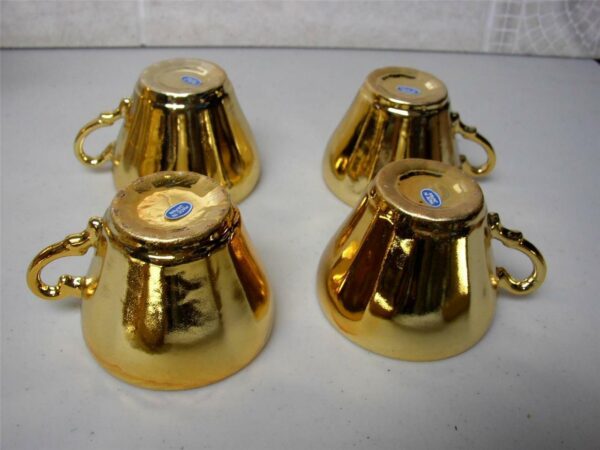 Vintage, Made in Japan, 12-pc Musical-Gilded Ceramic Tea Set