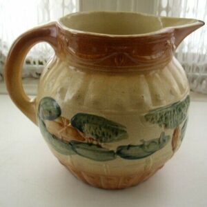 Antique, Rare, Yellow Ware Pitcher