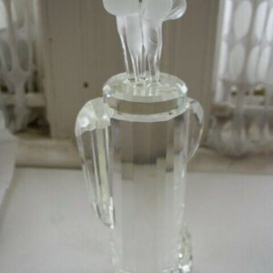 Exquisite Crystal Golf Bag Trophy- Desk Accessory